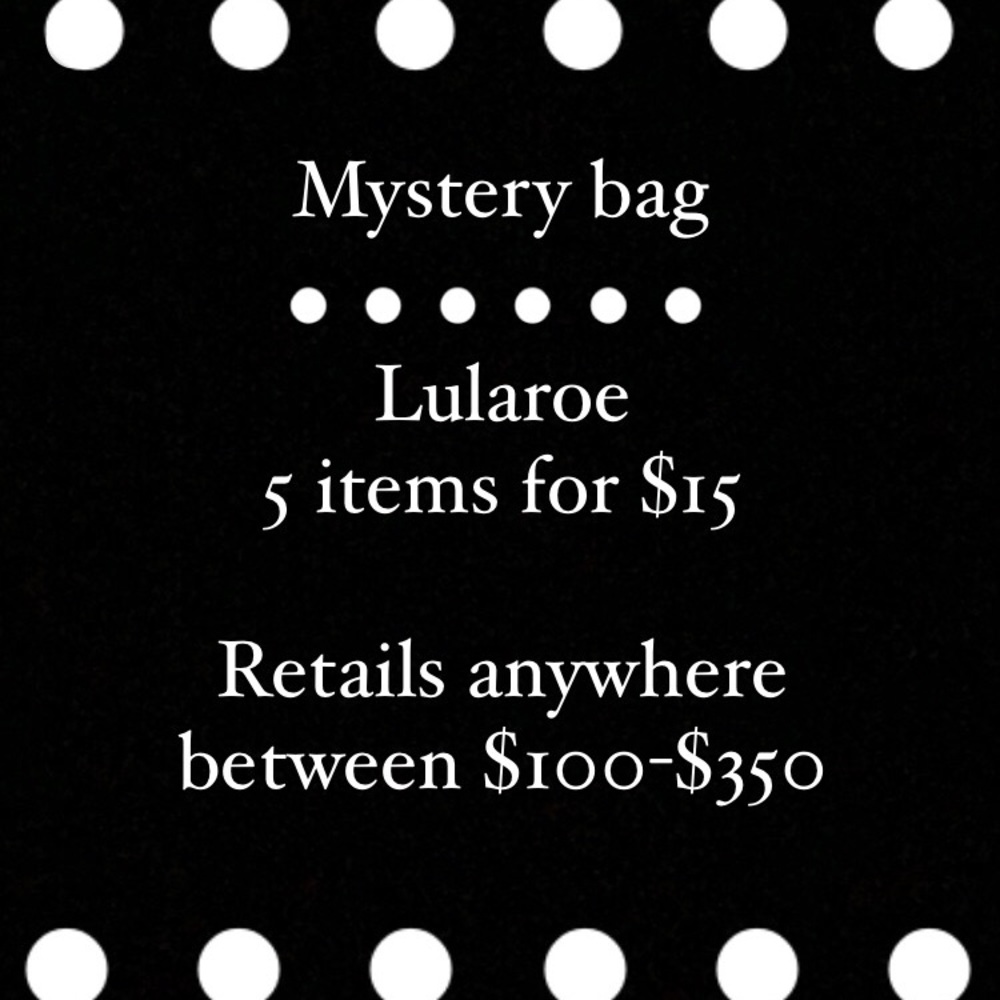 Lularoe Mystery bags